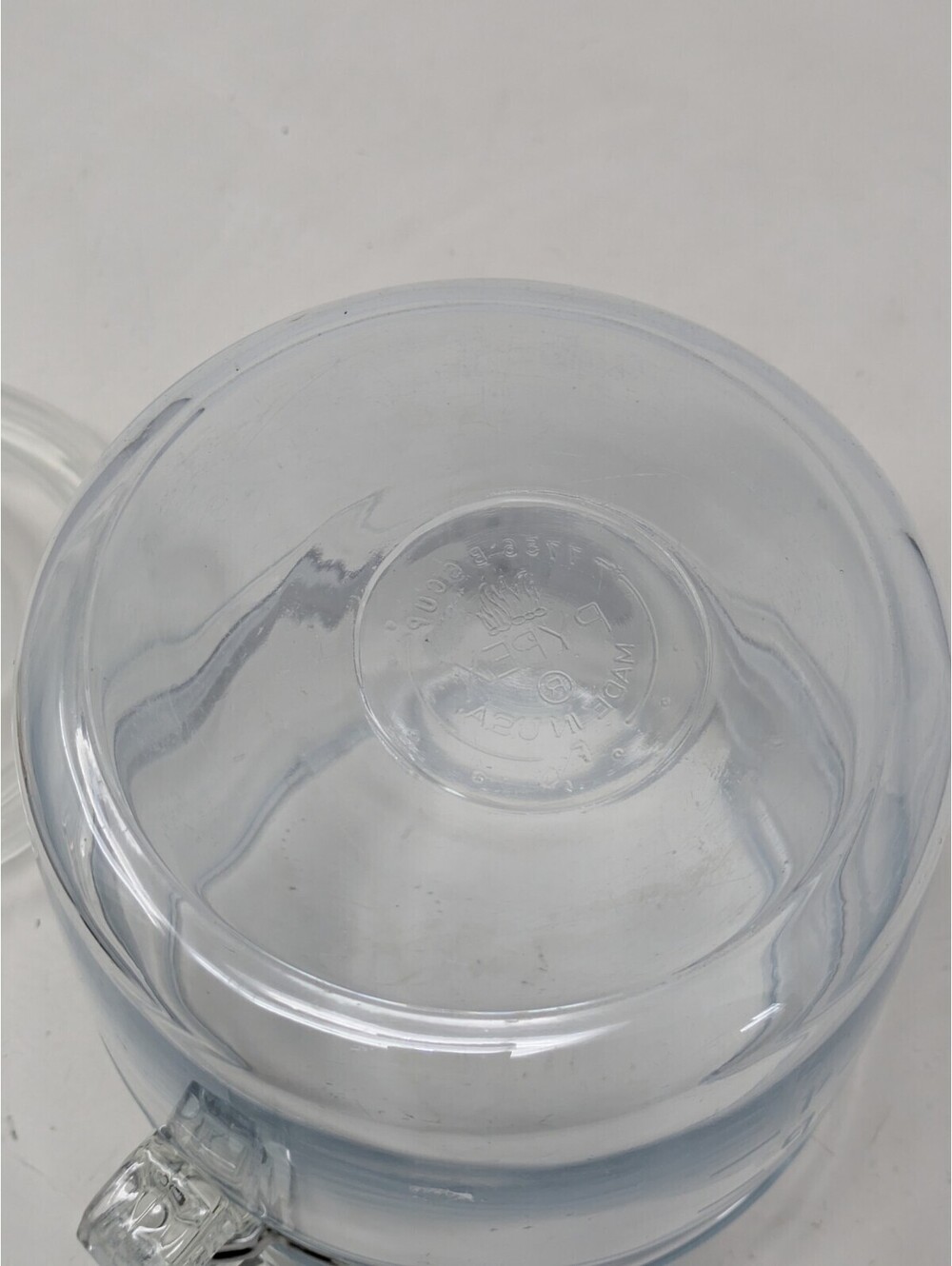 Vintage Pyrex 7756-B Flameware 6 Cup Glass Coffee Percolator Pot & Lid ONLY - Picture 6 of 6